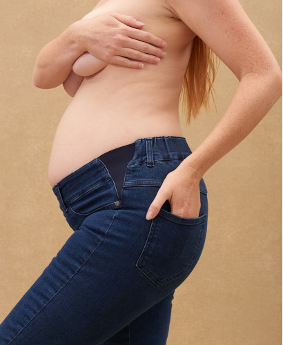 Black Pregnancy Jeans l Eco-responsible Maternity Jeans & Pants