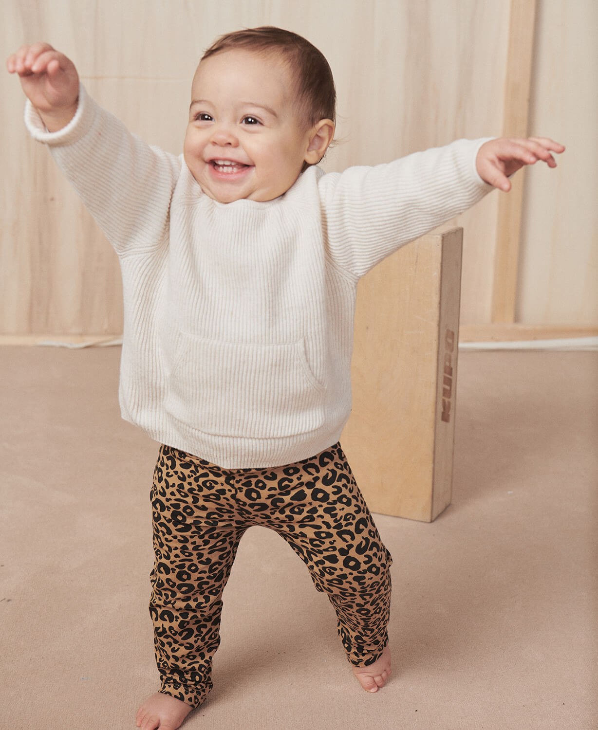 Baby Boys and Girls Printed Pants. Stock Image - Image of clothing, little:  114506785